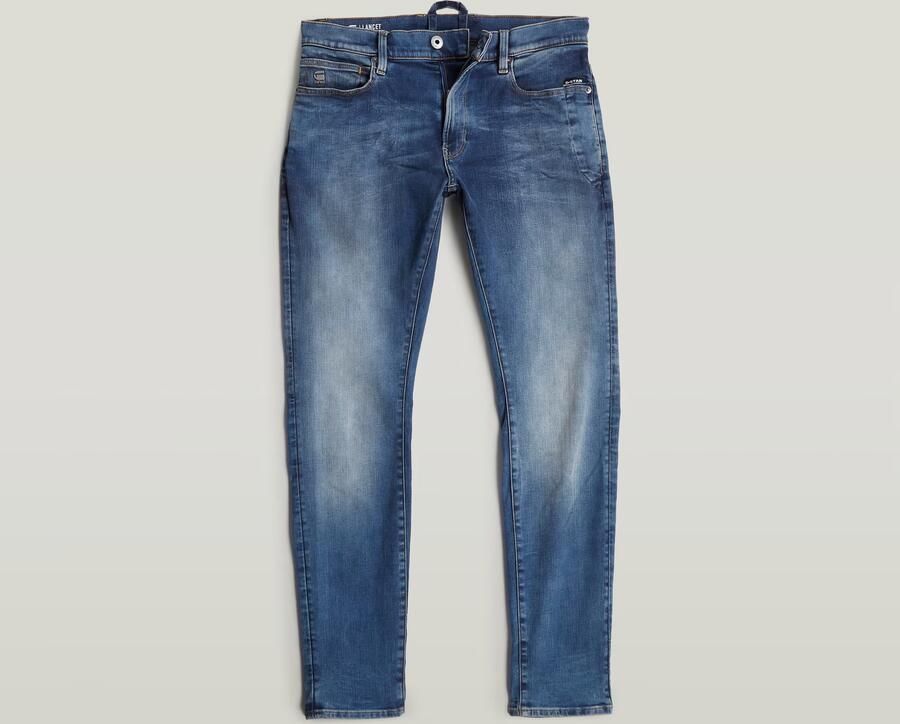 G-Star RAW Lancet Skinny Jeans Midden blauw Heren - Foto 7