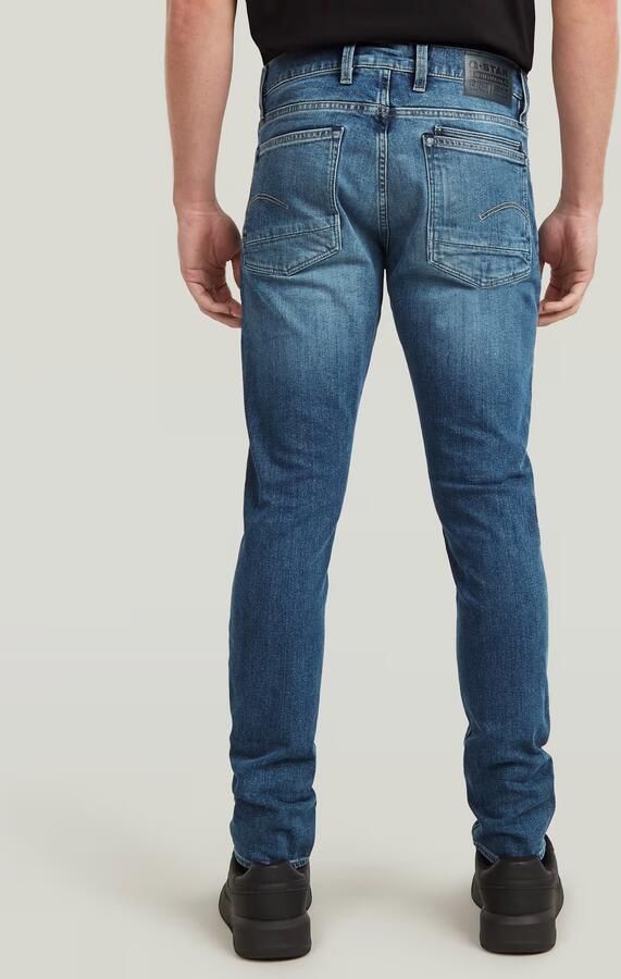 G-Star RAW Lancet Skinny Jeans Midden blauw Heren - Foto 4
