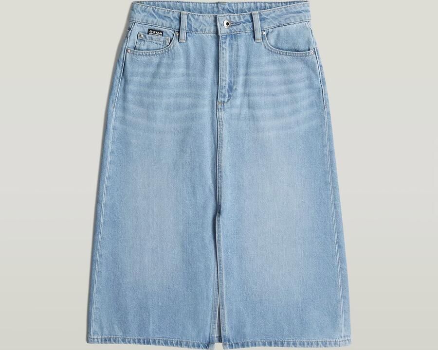G-Star RAW Lange Rok Meisjes Lichtblauw meisjes - Foto 2