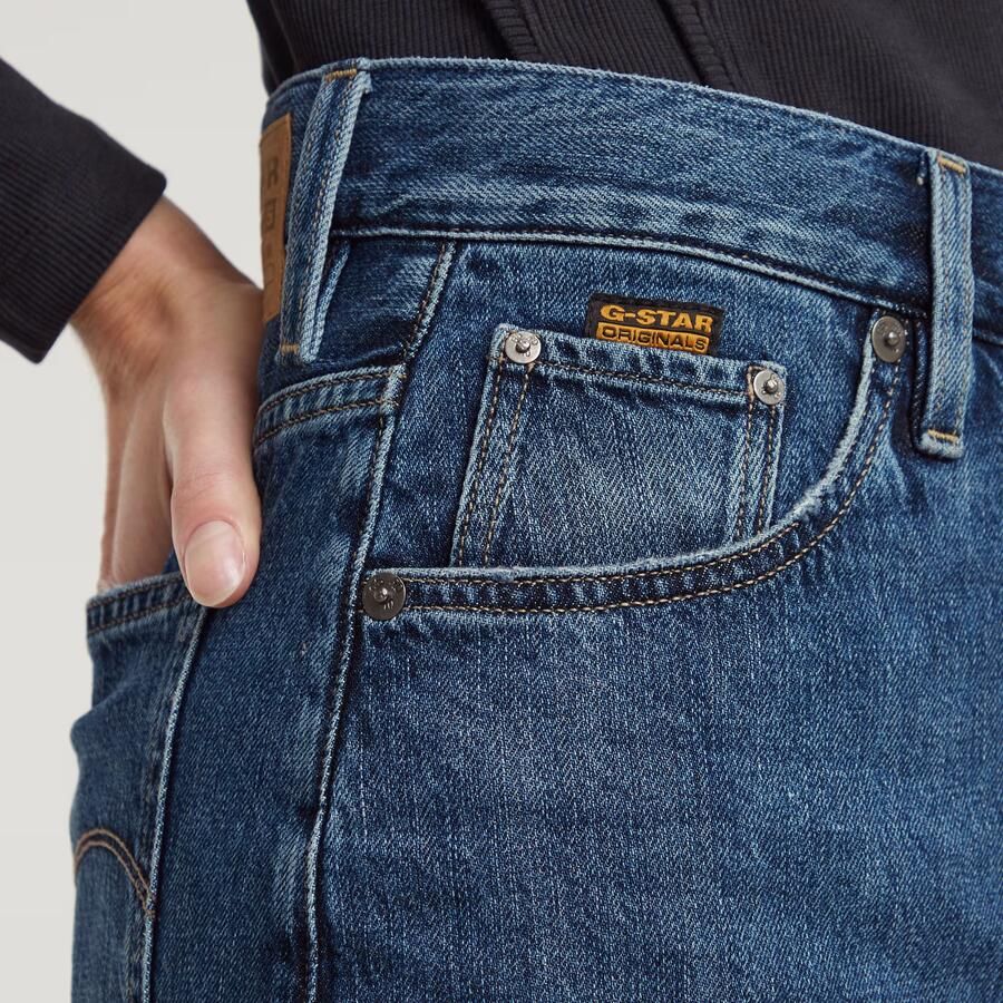 G-Star RAW Lange Rok Viktoria Donkerblauw Dames - Foto 3
