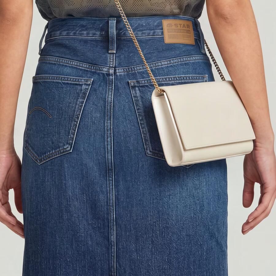 G-Star RAW Lange Rok Viktoria Donkerblauw Dames - Foto 3