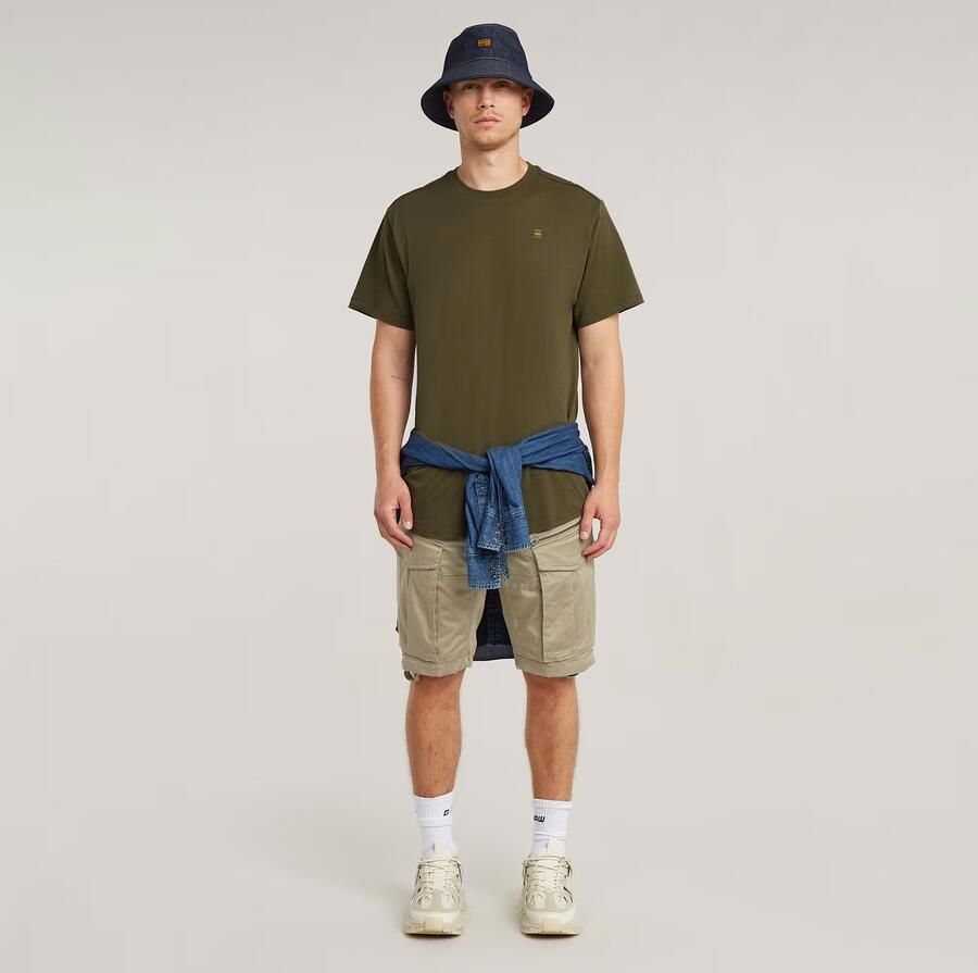 G-Star RAW Lash Back Graphic T-Shirt Groen Heren - Foto 5