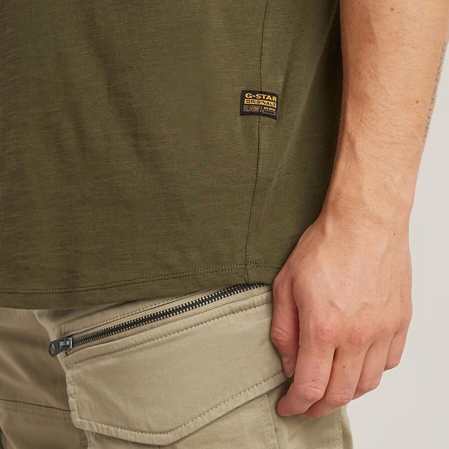 G-Star RAW Lash Back Graphic T-Shirt Groen Heren - Foto 3