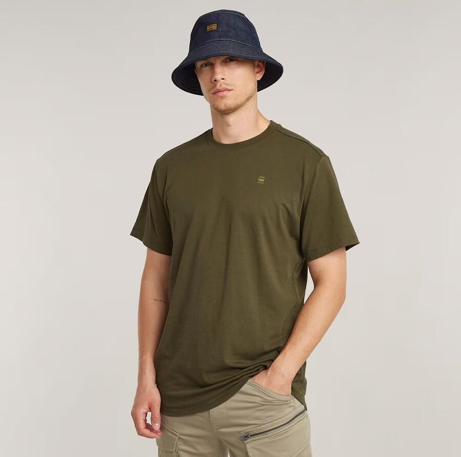 G-Star RAW Lash Back Graphic T-Shirt Groen Heren - Foto 6