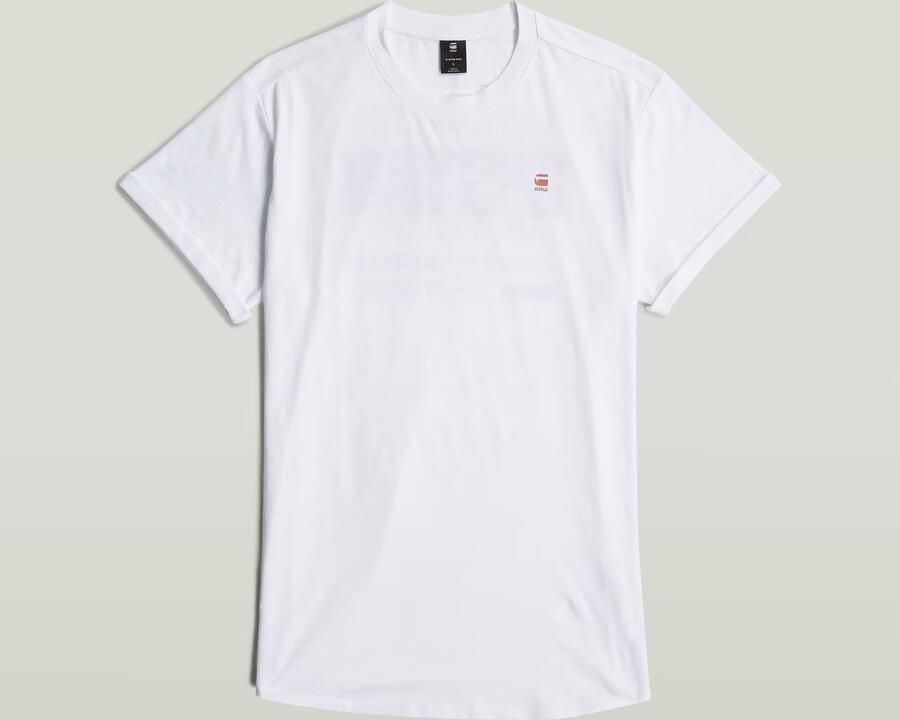 G-Star RAW T-shirt Lash Back met print op de achterkant - Foto 8