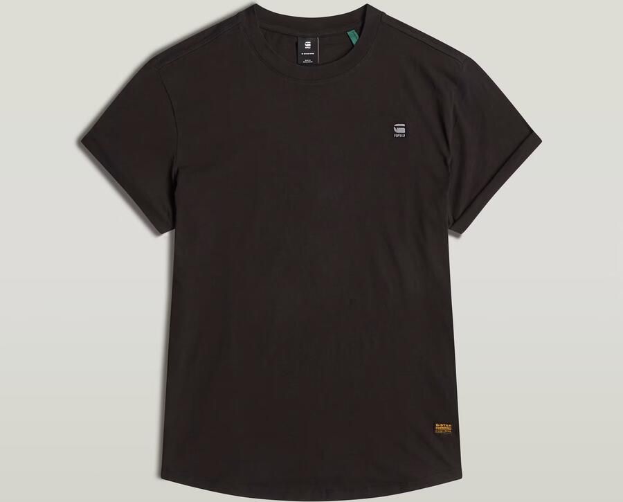 G-Star RAW T-shirt Lash Fem Loose Top omgeslagen mouwen met kleine naad vastgezet - Foto 12