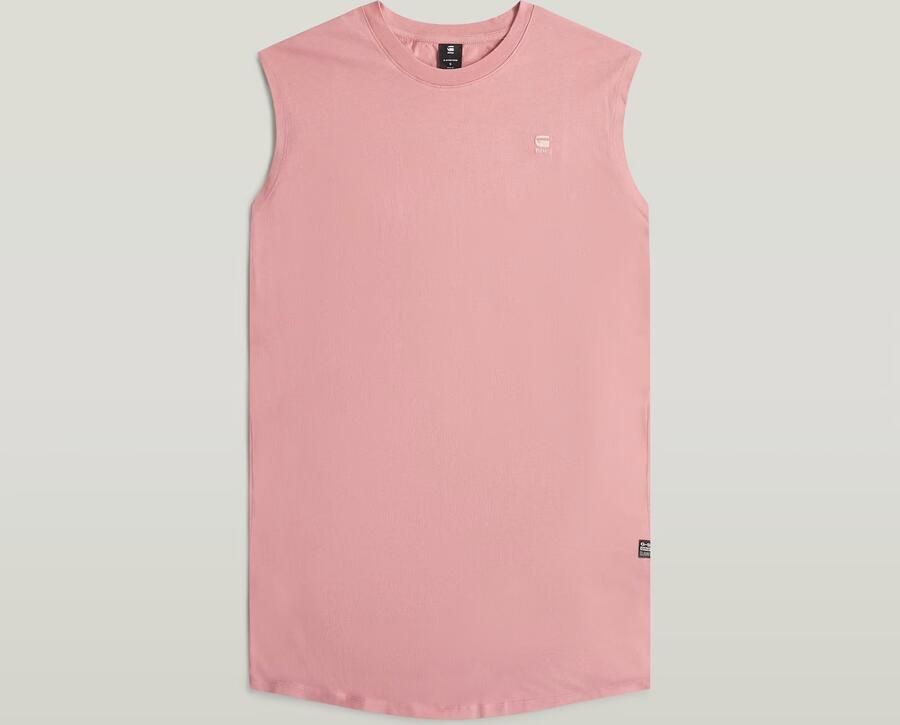 G-Star RAW Lash Loose Jurk Roze Dames - Foto 2