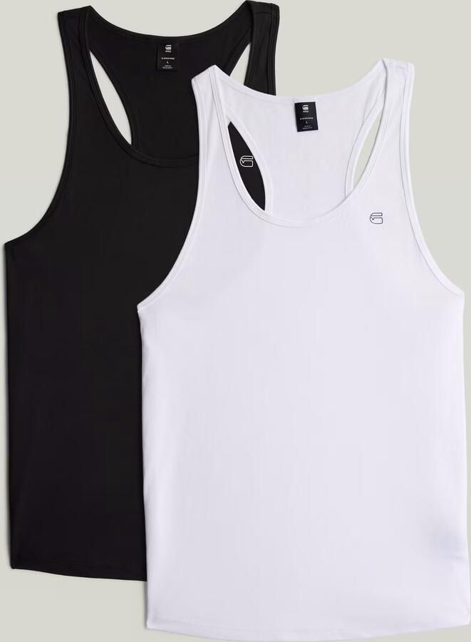 G-Star RAW Lash Muscle Tanktop Set van 2 Meerkleurig Heren - Foto 4