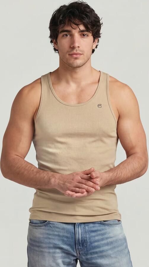G-Star RAW Lash Muscle Tanktop Set van 2 Meerkleurig Heren