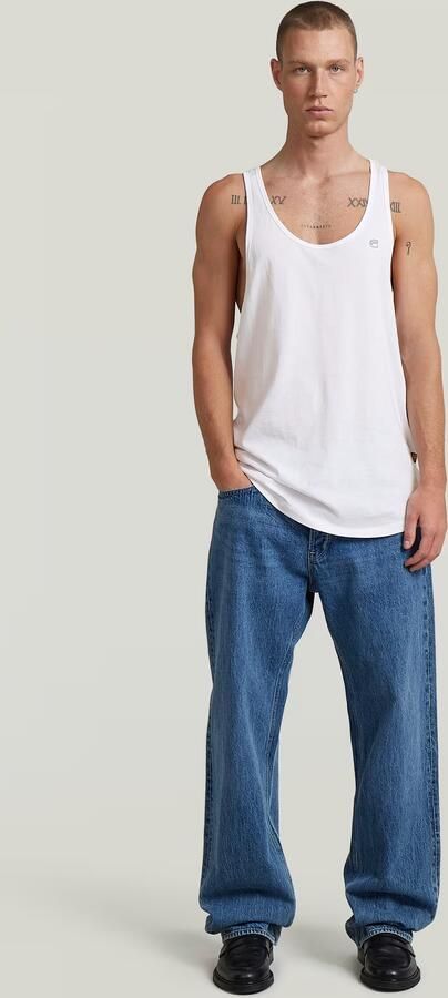 G-Star RAW Lash Muscle Tanktop Wit Heren - Foto 7