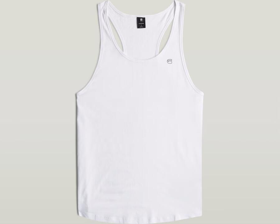 G-Star RAW Lash Muscle Tanktop Wit Heren - Foto 3
