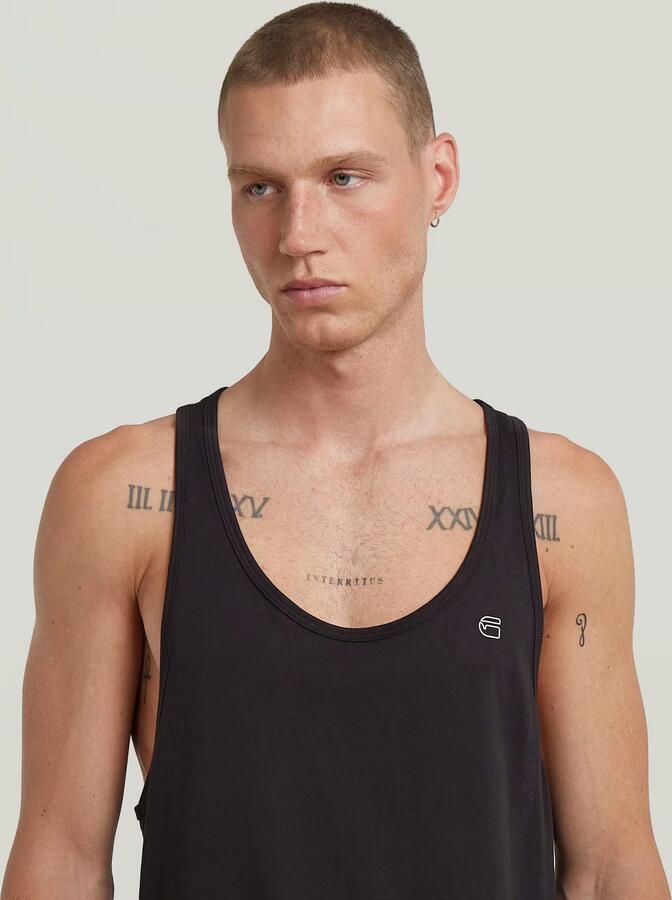 G-Star RAW Lash Muscle Tanktop Zwart Heren - Foto 4