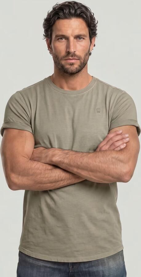 G-Star RAW Lash T-Shirt Beige Heren - Foto 4