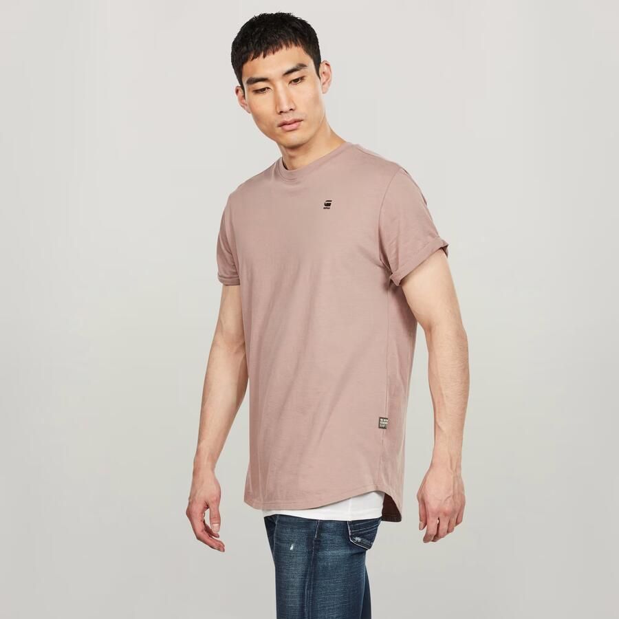 G-Star RAW T-shirt Lash met kleine logo stitching