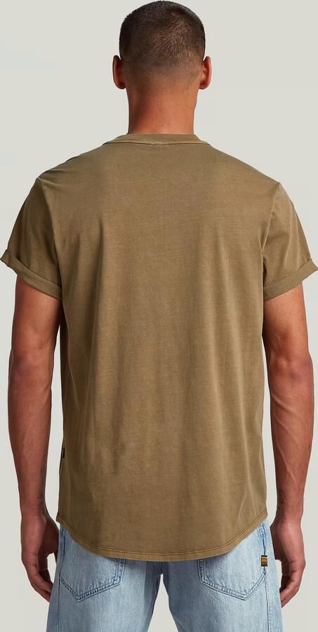 G-Star Raw T-shirt Korte Mouw D16396 2653 LASH G.D.-H413 DESERT PALM GD - Foto 7