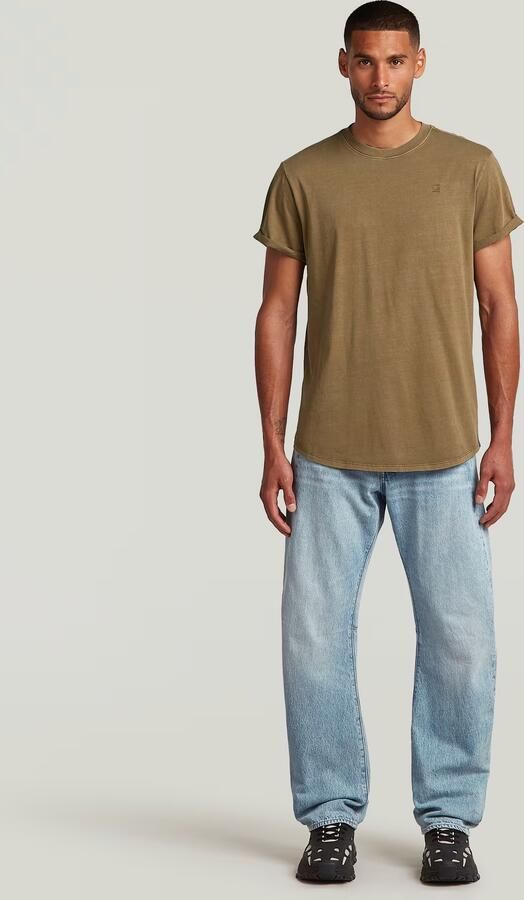 G-Star Raw T-shirt Korte Mouw D16396 2653 LASH G.D.-H413 DESERT PALM GD - Foto 5