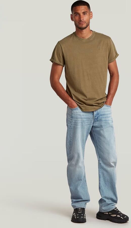 G-Star Raw T-shirt Korte Mouw D16396 2653 LASH G.D.-H413 DESERT PALM GD - Foto 6