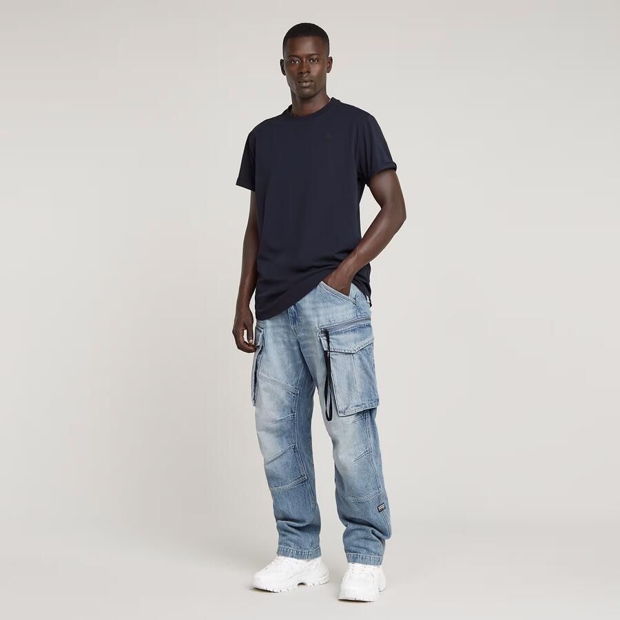 G-Star RAW Shirt met korte mouwen Lash Ronde hals logo-applicatie - Foto 2