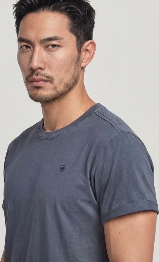 G-Star RAW Shirt met korte mouwen Lash Ronde hals logo-applicatie - Foto 11