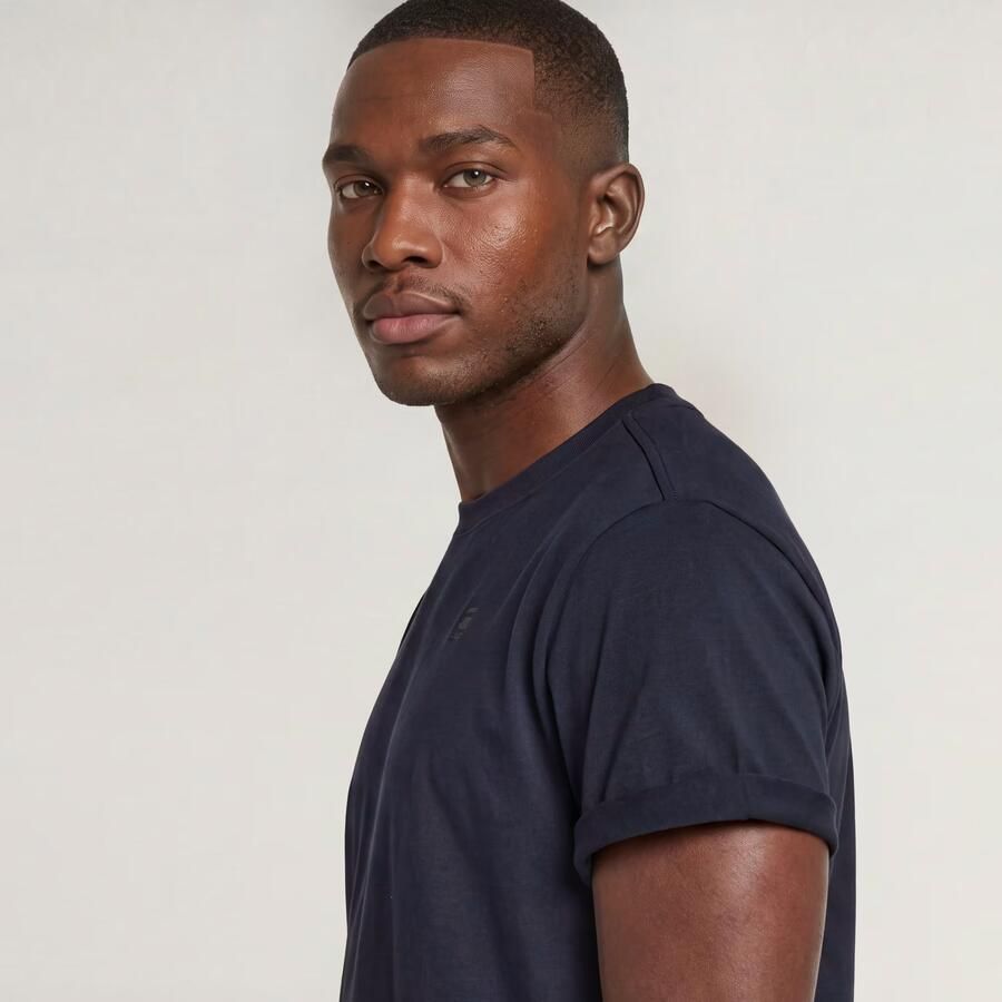 G-Star RAW Shirt met korte mouwen Lash Ronde hals logo-applicatie - Foto 7