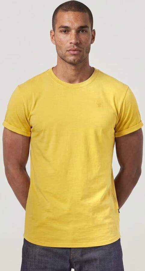 G-Star RAW Lash T-Shirt Geel Heren - Foto 5
