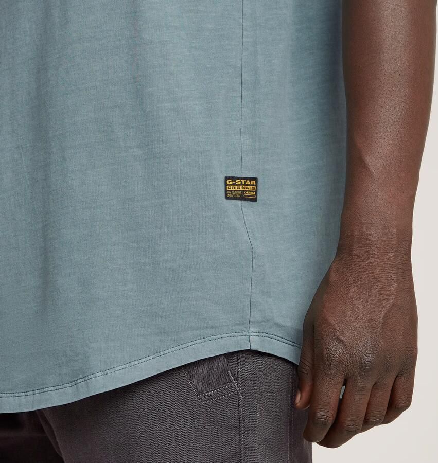 G-Star Raw T-shirt D16396 2653 LASH G.D.-H044 BOLT GREY - Foto 9