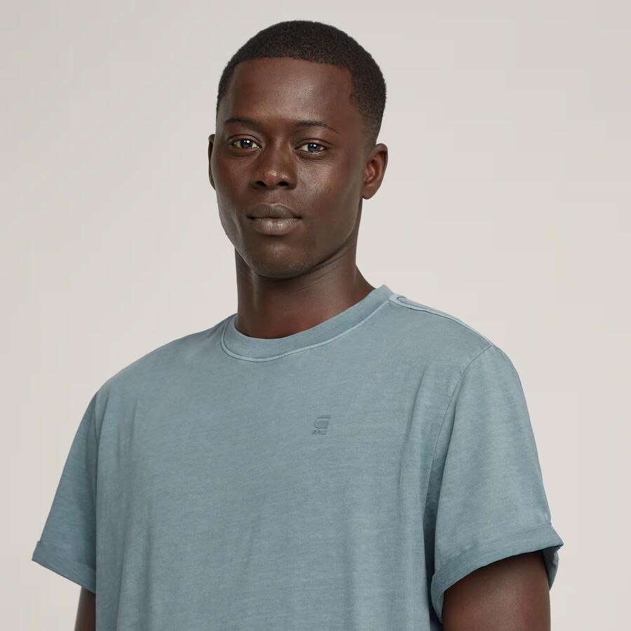 G-Star Raw T-shirt D16396 2653 LASH G.D.-H044 BOLT GREY - Foto 7