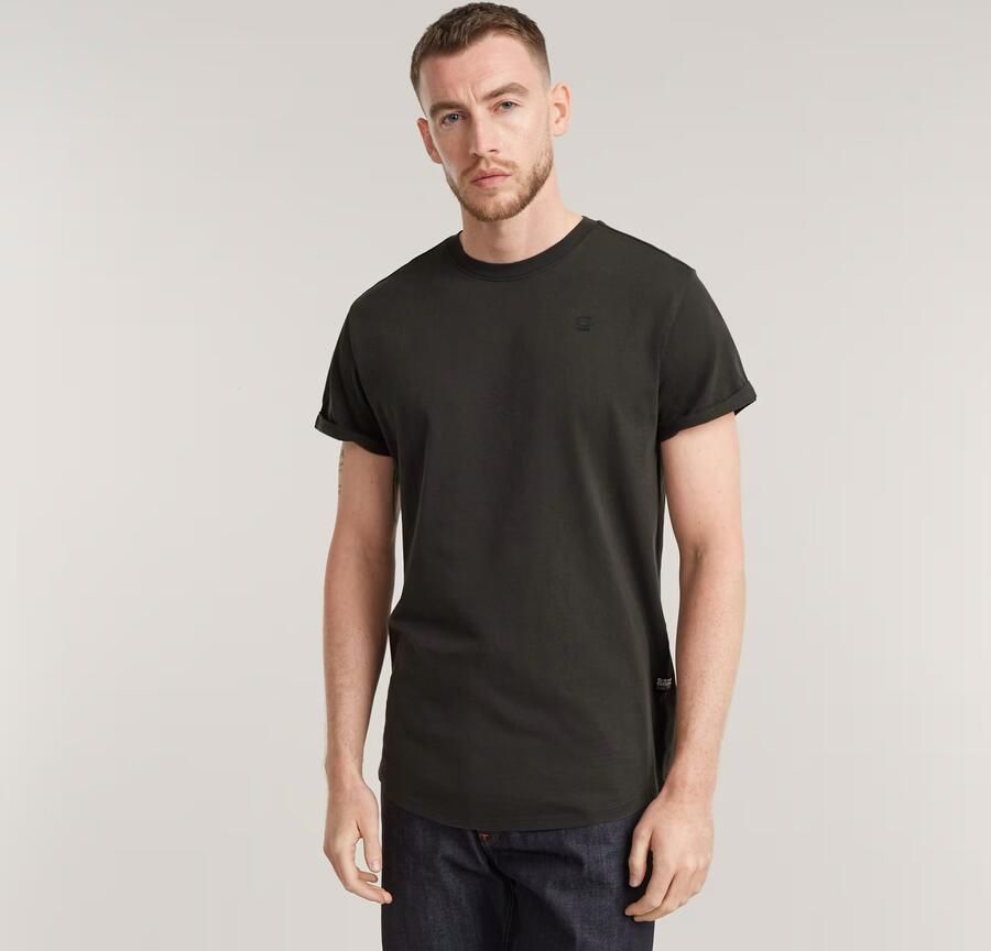 G-Star RAW T-shirt Lash met kleine logo stitching - Foto 4