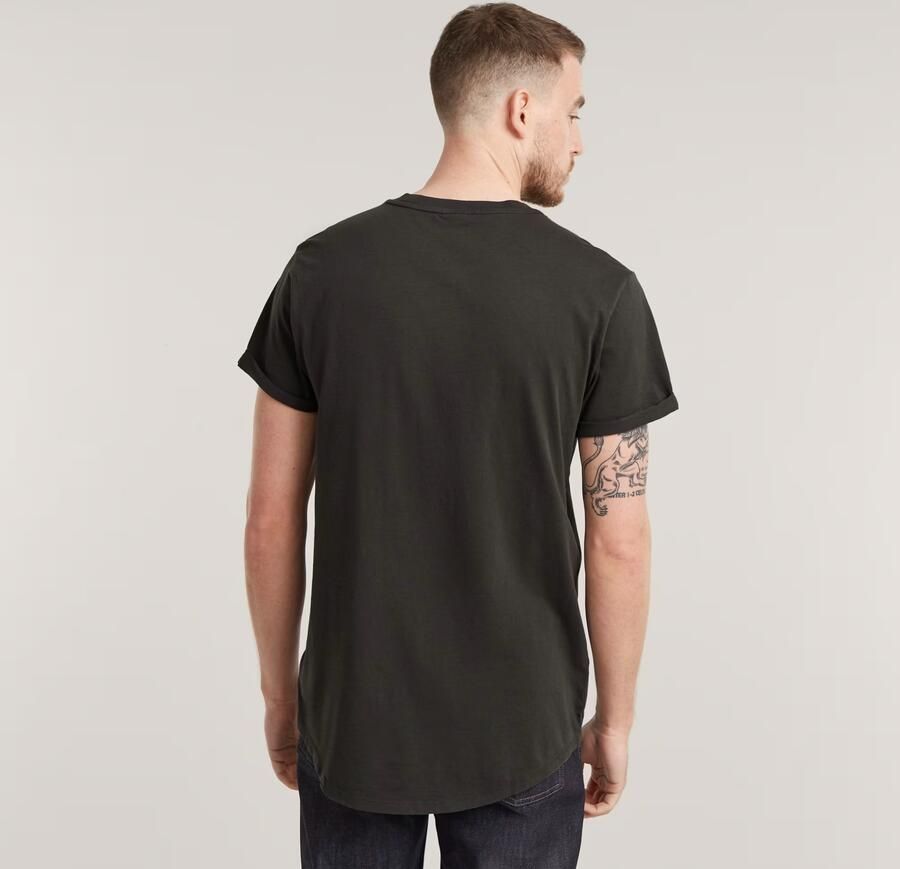 G-Star RAW T-shirt Lash met kleine logo stitching - Foto 7
