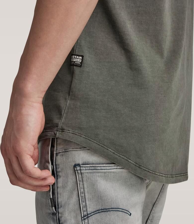 G-Star RAW Shirt met korte mouwen Lash Ronde hals logo-applicatie - Foto 9