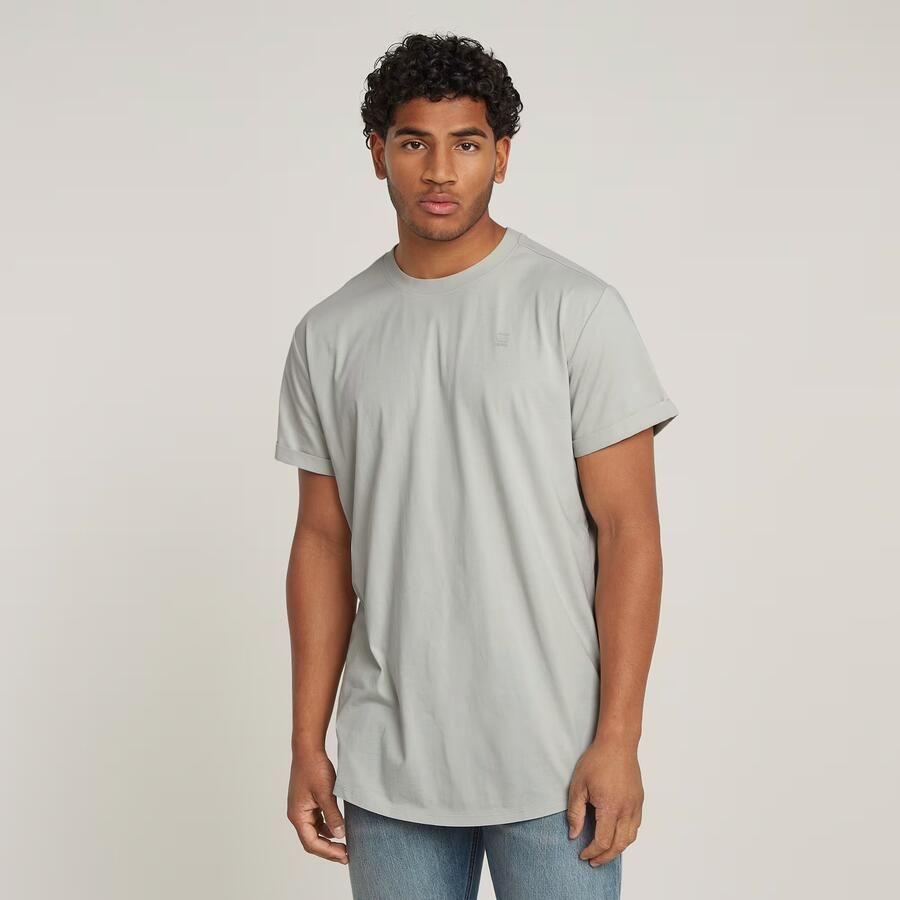 G-STAR RAW Heren Polo's & T-shirts Lash R T S\s Grijs - Foto 5