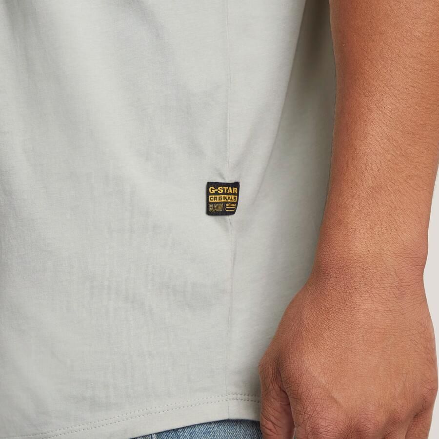 G-STAR RAW Heren Polo's & T-shirts Lash R T S\s Grijs - Foto 7