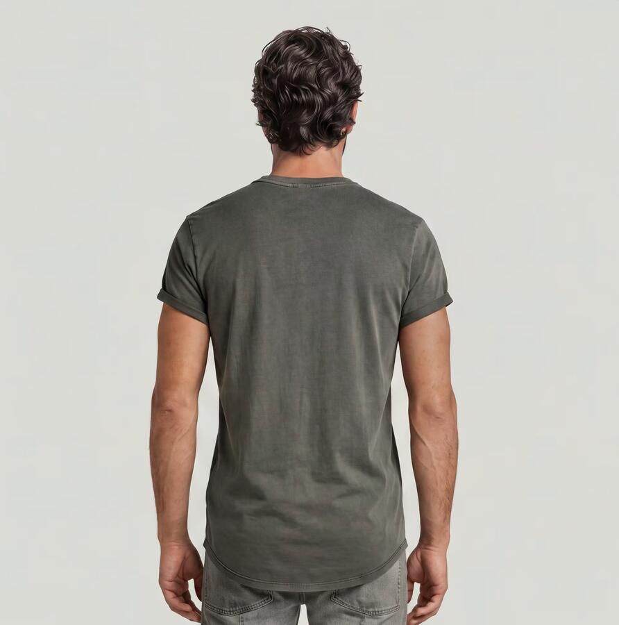 G-Star RAW Shirt met korte mouwen Lash Ronde hals logo-applicatie - Foto 7