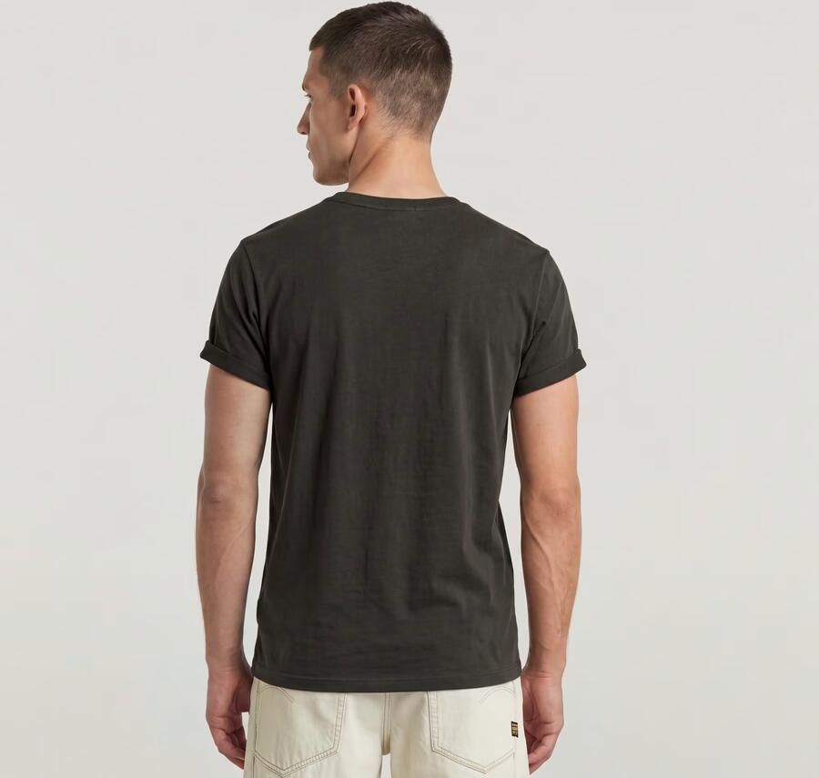 G-Star RAW T-shirt Lash met kleine logo stitching - Foto 11