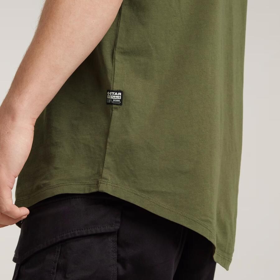 G-Star G Star RAW regular fit T shirt van biologisch katoen 723 combat - Foto 5