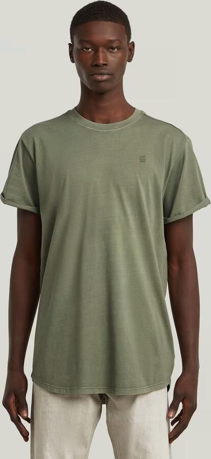 G-STAR RAW Heren Polo's & T-shirts Lash R T S\s Khaki - Foto 5
