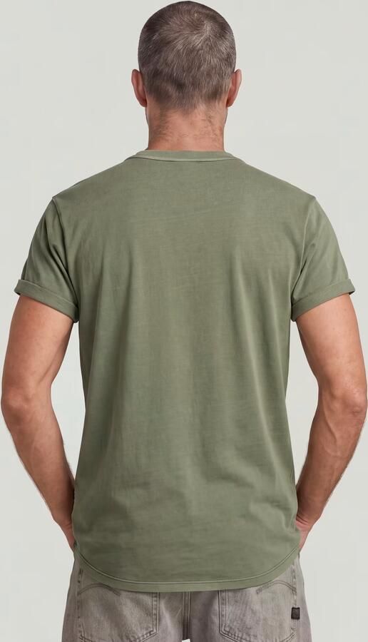 G-STAR RAW Heren Polo's & T-shirts Lash R T S\s Khaki - Foto 10