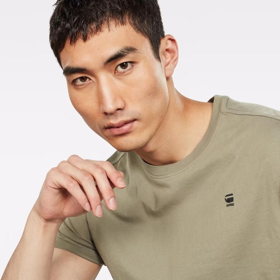 G-Star Raw T-shirt D16396 B353 LASH BASIC-2199 SHAMROCK - Foto 5