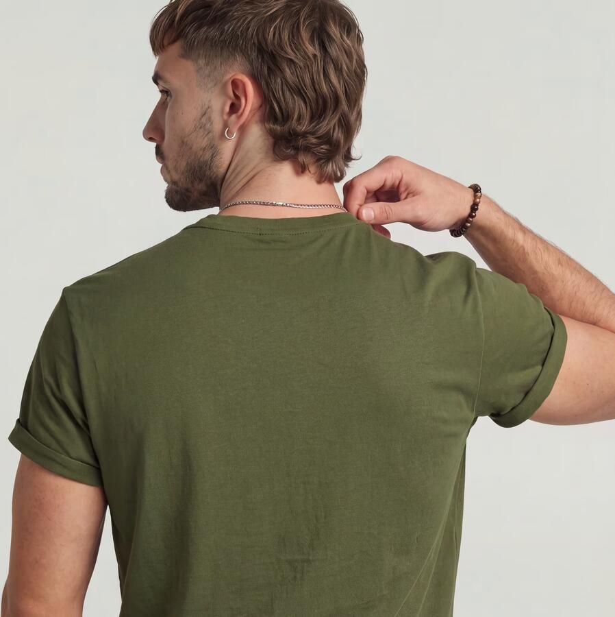 G-Star RAW Lash T-Shirt Groen Heren - Foto 7