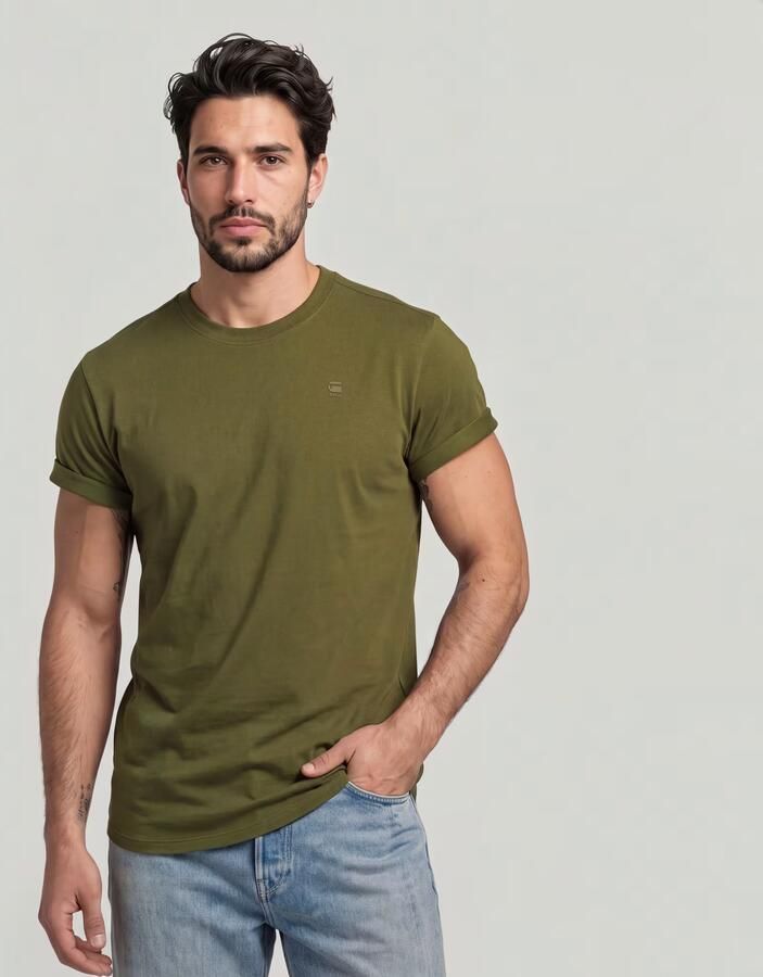G-Star RAW Lash T-Shirt Groen Heren - Foto 5