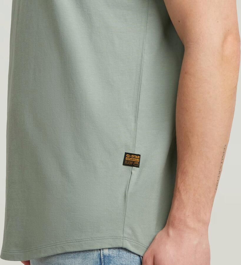 G-Star RAW T-shirt Lash met kleine logo stitching - Foto 5
