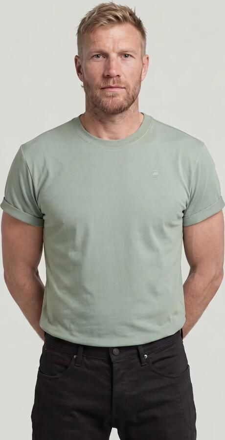 G-Star RAW T-shirt Lash met kleine logo stitching - Foto 15