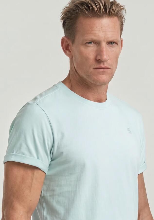 G-Star RAW Lash T-Shirt Lichtblauw Heren - Foto 5