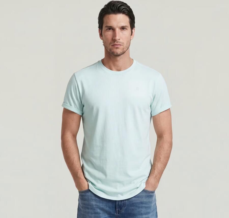 G-Star RAW Lash T-Shirt Lichtblauw Heren - Foto 4