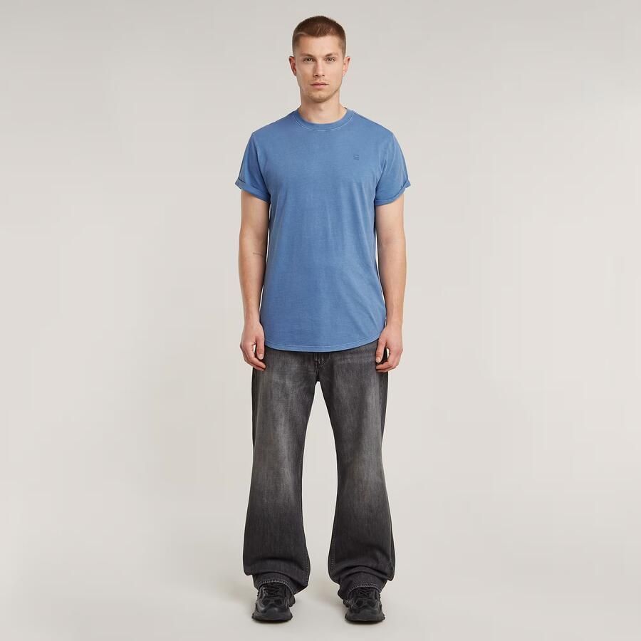 G-Star RAW Shirt met korte mouwen Lash Ronde hals logo-applicatie - Foto 3