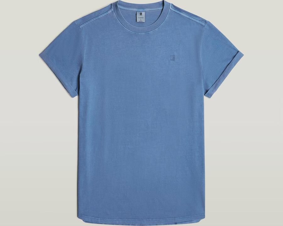 G-Star RAW Shirt met korte mouwen Lash Ronde hals logo-applicatie - Foto 6