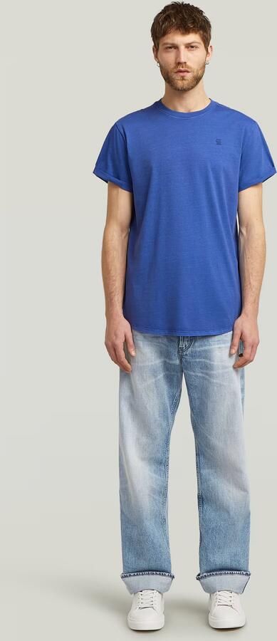 G-Star RAW Shirt met korte mouwen Lash Ronde hals logo-applicatie - Foto 5
