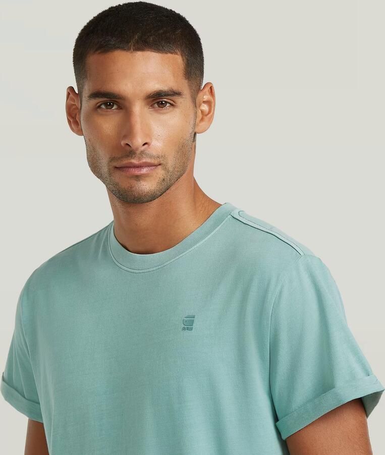 G-STAR RAW Heren Polo's & T-shirts Lash R T S\s Mint - Foto 7