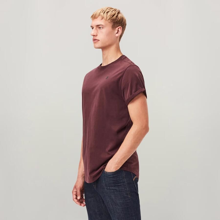 G-Star RAW T-shirt Lash met kleine logo stitching