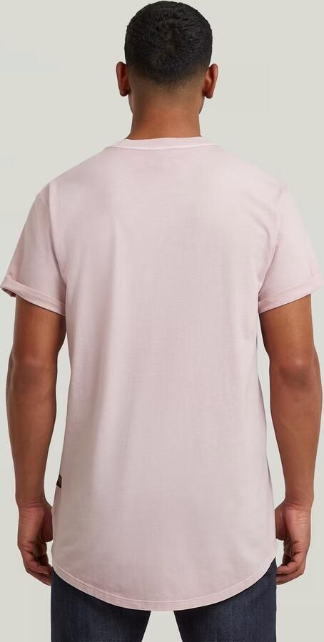G-STAR RAW Heren Polo's & T-shirts Lash R T S\s Lichtroze - Foto 9